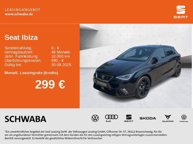 Seat Ibiza FR Black Edition 1.0 TSI DSG *LED*R-KAM*