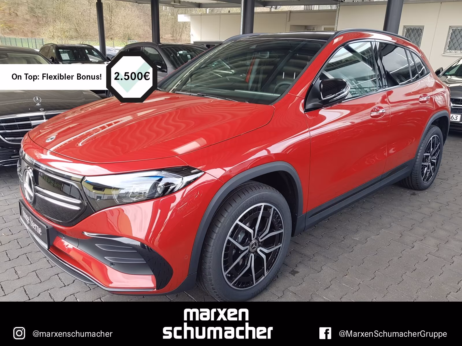 Mercedes-Benz EQA 350 4M AMG Line Pano+MBUX+360°+AHK+LED+Sound