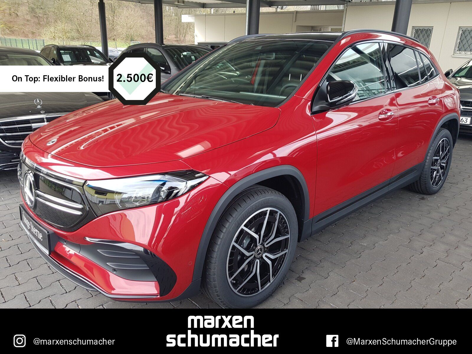 Mercedes-Benz EQA 350 4M AMG Line Pano+MBUX+360°+AHK+LED+Sound foto 1