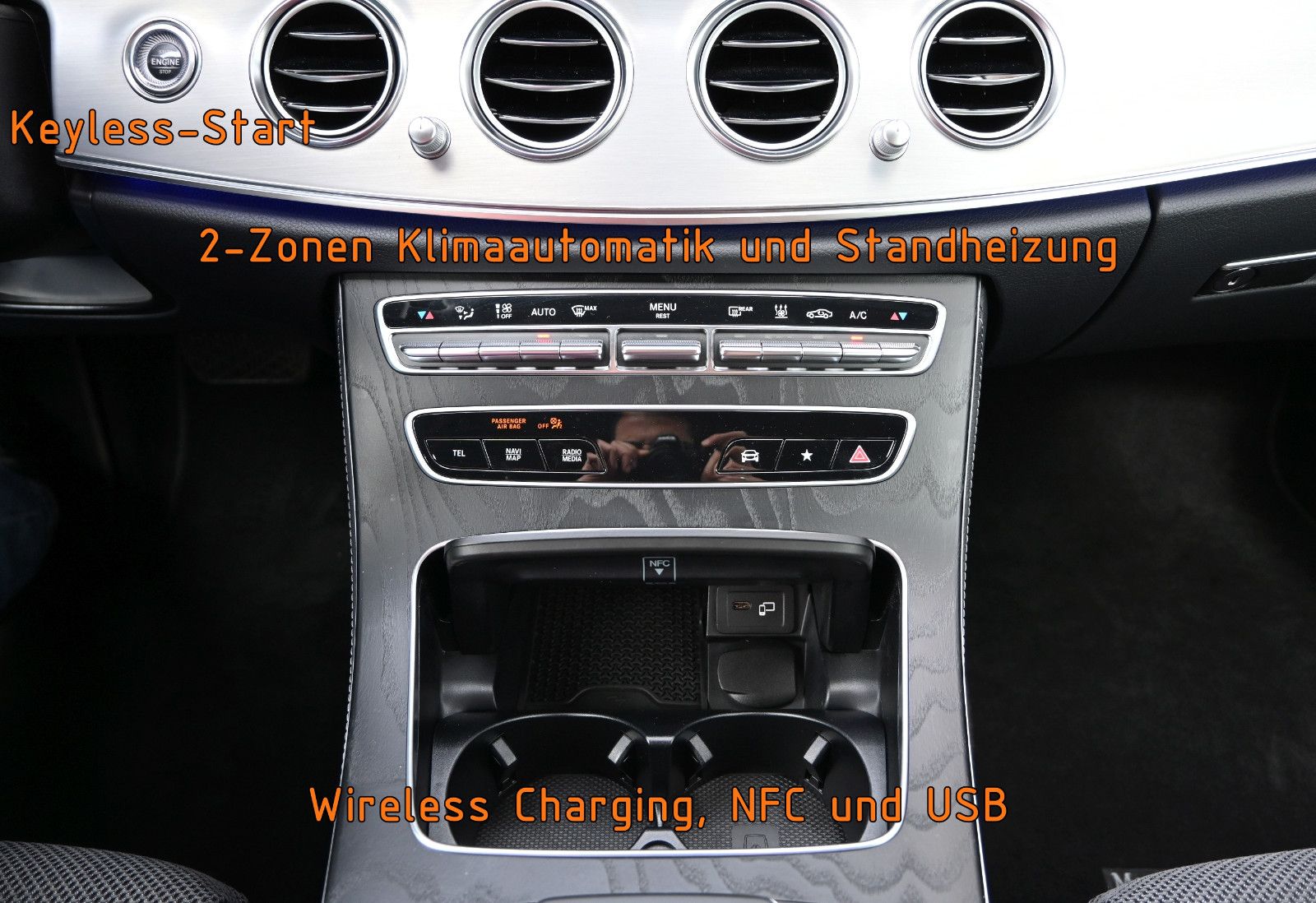 Fahrzeugabbildung Mercedes-Benz E 220 d T Avantg. °NIGHT°AHK°BURMESTER°STANDHEIZ
