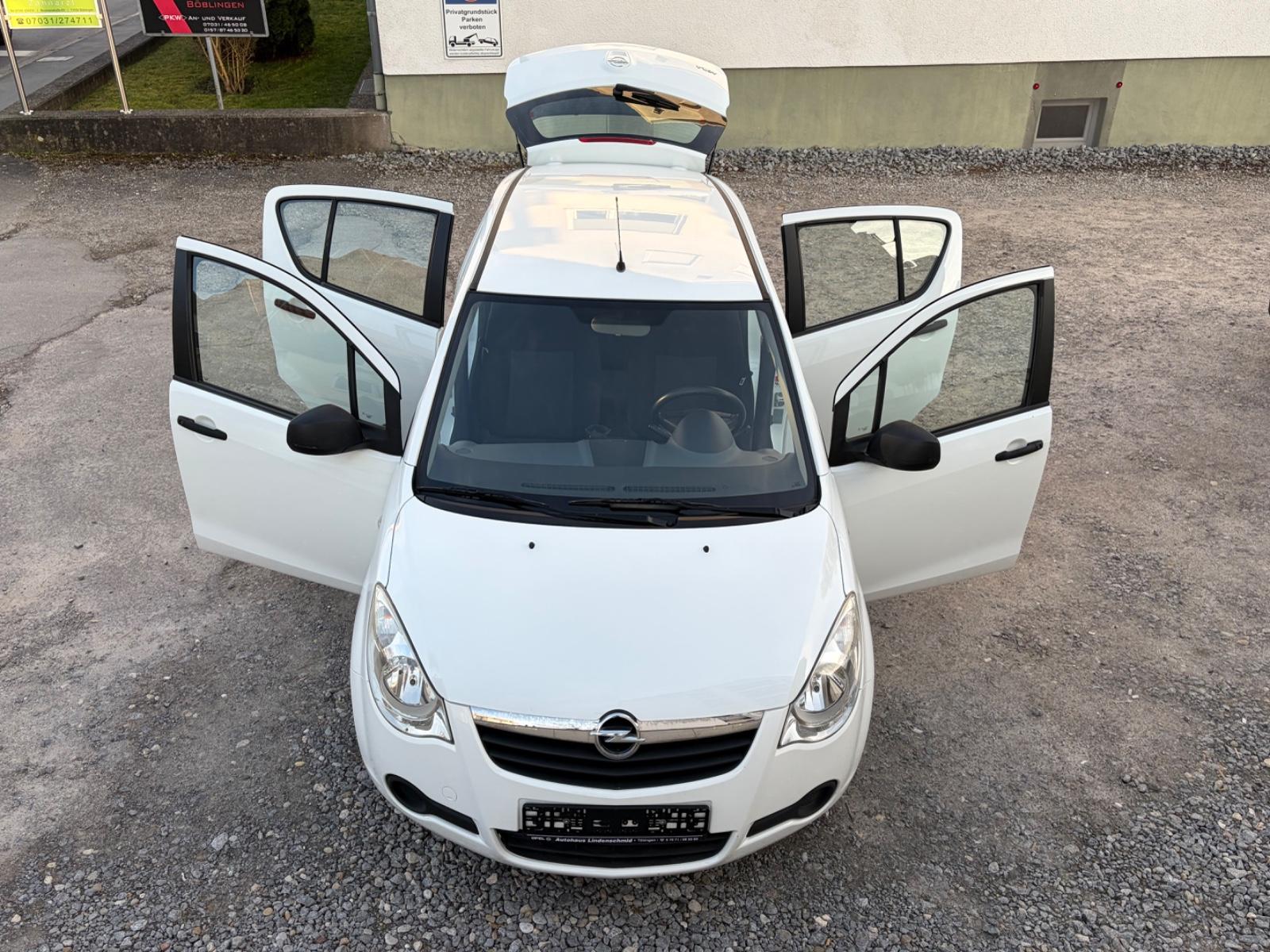 Opel Agila B 1.0 Basis**EURO 4**1.HAND**ORIG.87741KM*