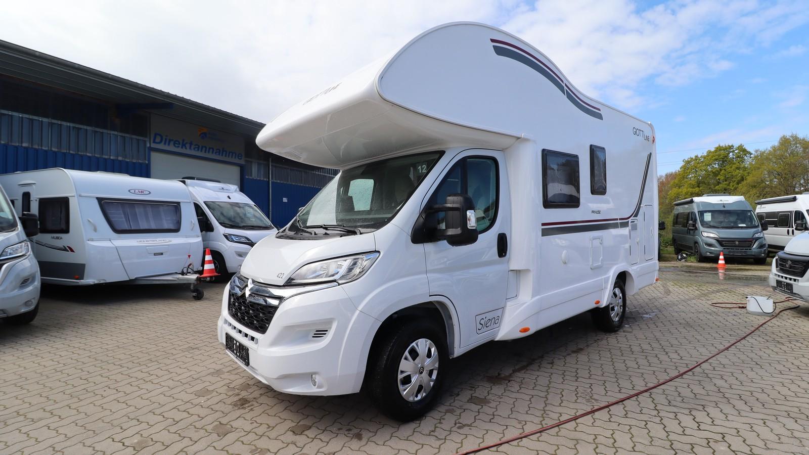 GiottiLine Siena 422 Truma 4DE Markise Festbett Kamera