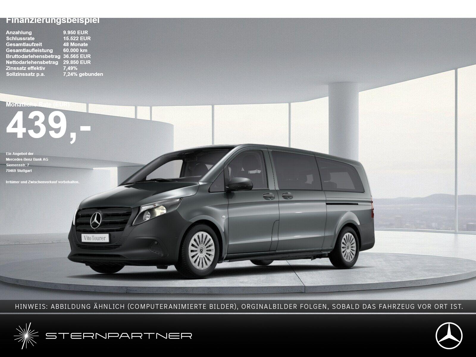 Mercedes-Benz Vito 116 CDI Tourer extralang MBUX+DAB+Totwinkel