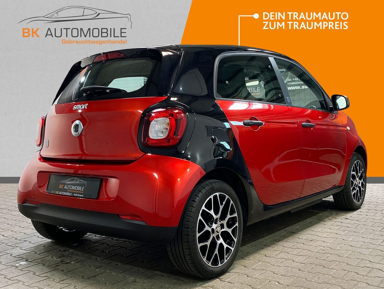 Fahrzeugabbildung Smart forFour   EQ LED-TF#Cool&Audio-Paket#Tempomat