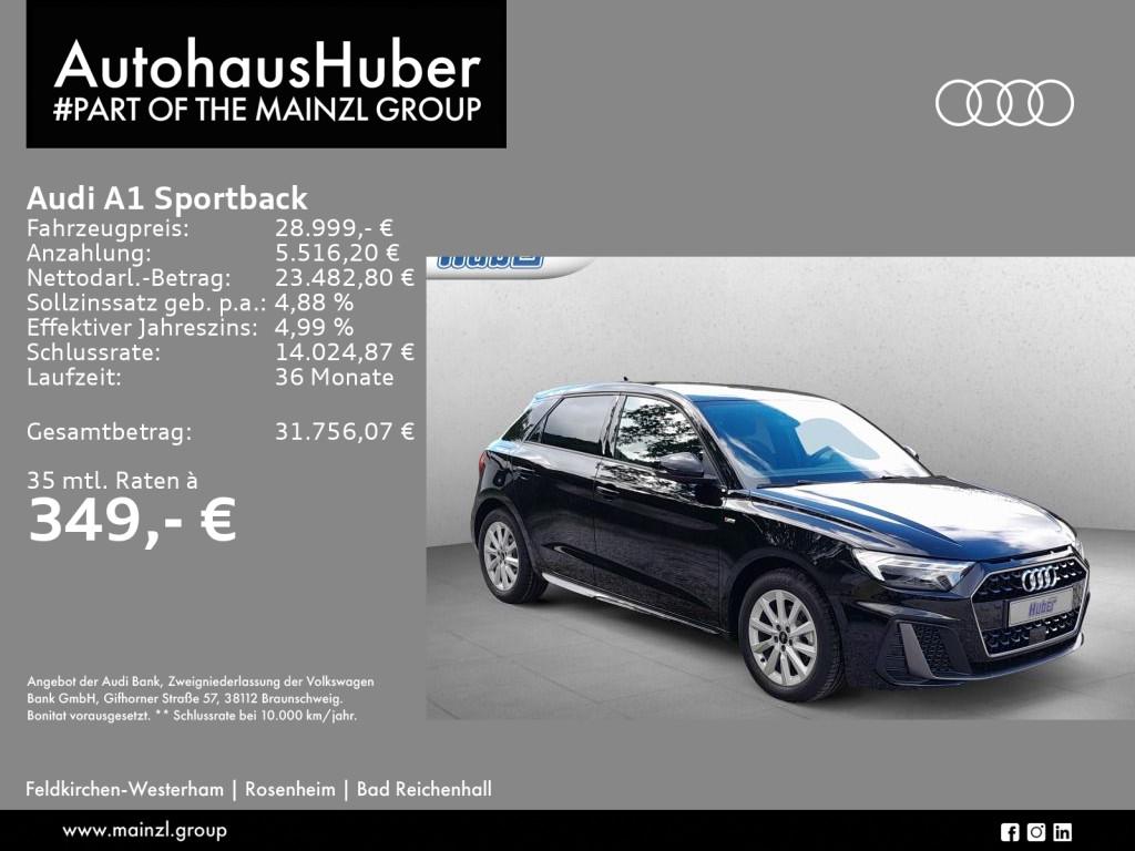 Audi A1 Sportback S line 30 TFSI S tronic