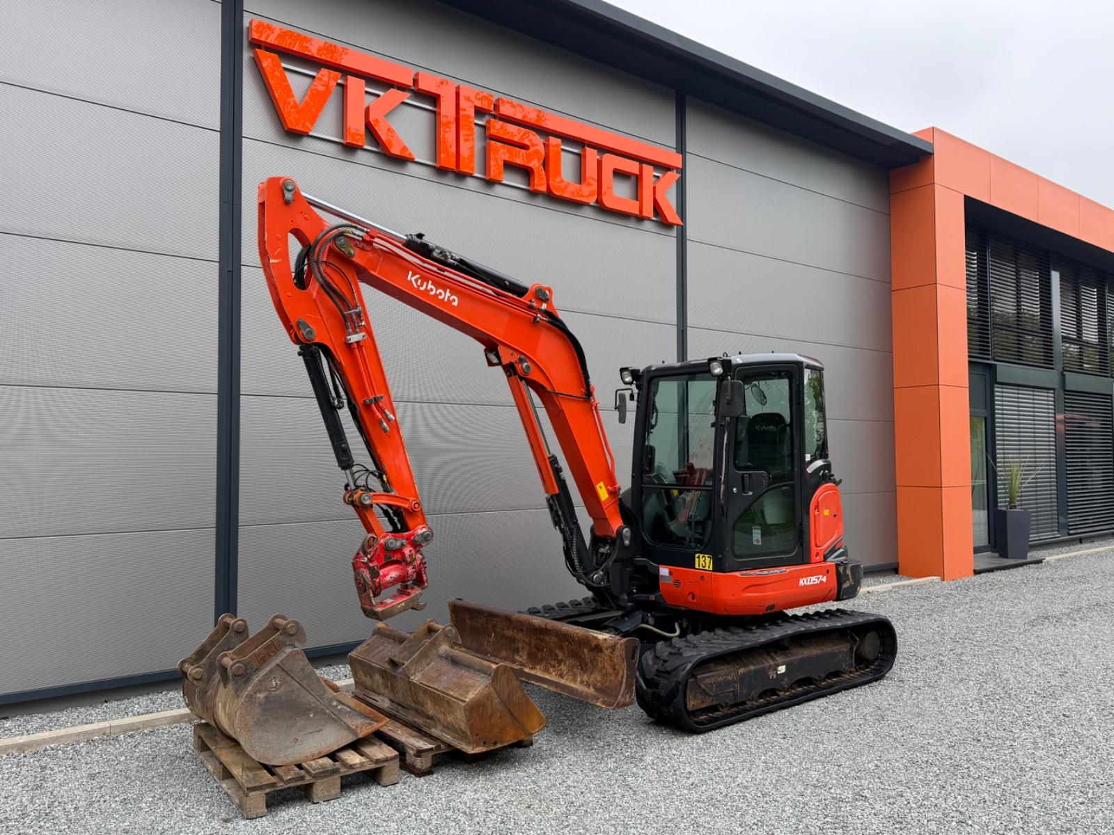 Kubota KX057-4 MS03 Powertilt / 3 Löffel / ZSA / SW
