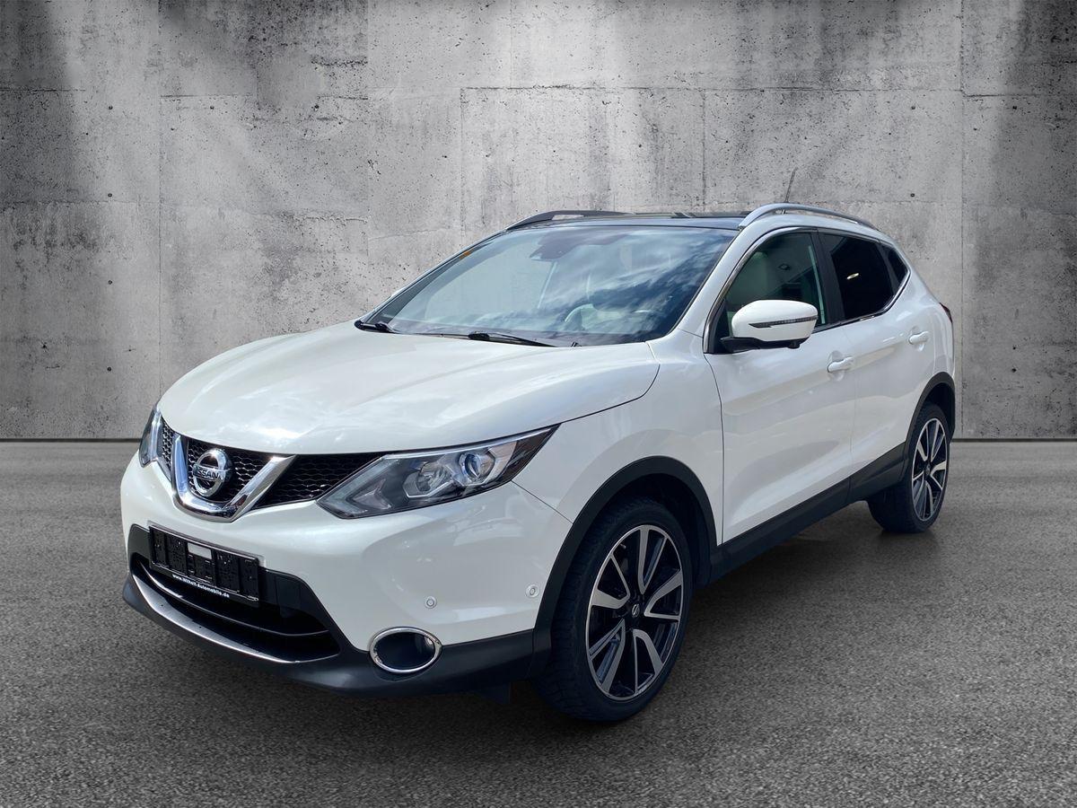Nissan Qashqai Tekna P. Dach, Voll-LED, Leder, Navi, Ka