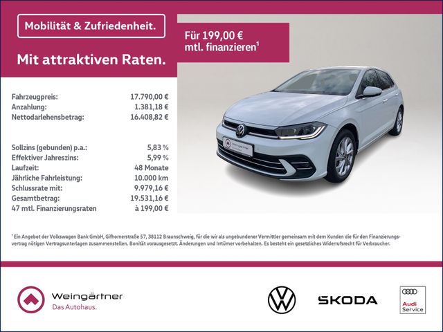 Polo 1.0 TSI Style, Navi, Matrix, Climatronic, S