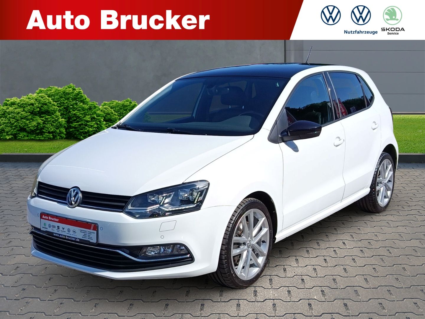 VW Polo V 1.0 TSI Highline LED+Shz+PDC+Dachlackier.