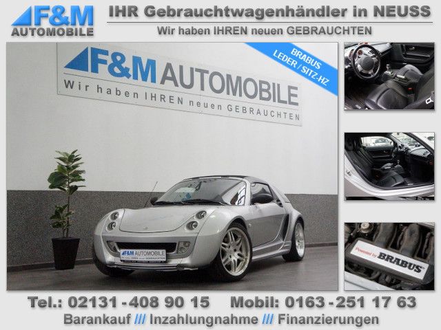 Smart Roadster BRABUS 74 kW Navi Leder Sitzhz