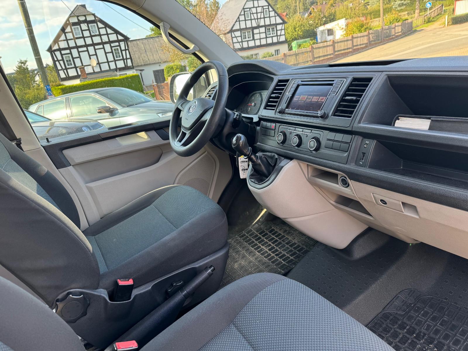 Volkswagen T6 Transporter lang DOKA 5-Sitzer LKW LED AHK