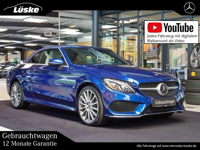 Mercedes-Benz C 400 4M Cabrio AMG Line kristallgrau AIR BODY