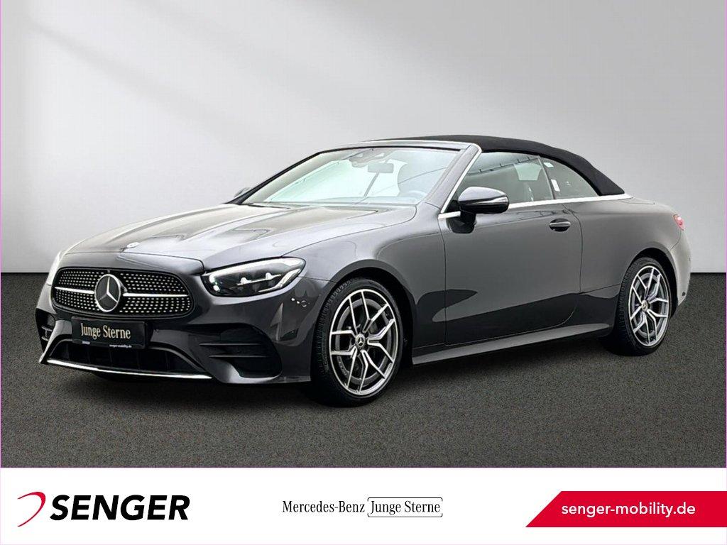 Mercedes-Benz E 220 d Cabrio AMG Burmester Distronic+ 360°-K.