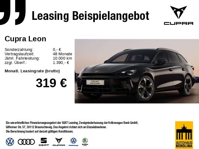 Vorschaubild: CUPRA Leon ST 1.5 eTSI DSG *ACC*NAV*R-CAM*SHZ* (Fahrzeug-Nr. 255835)