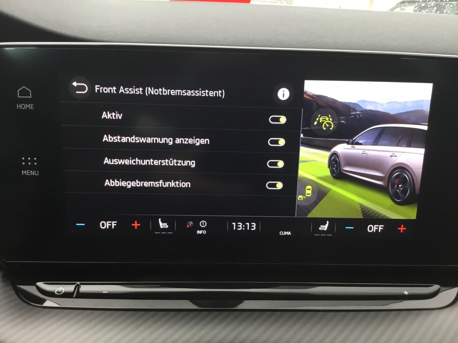 Fahrzeugabbildung SKODA Octavia 2.0TSI DSG RS Combi+AHK+Standheizung+19"
