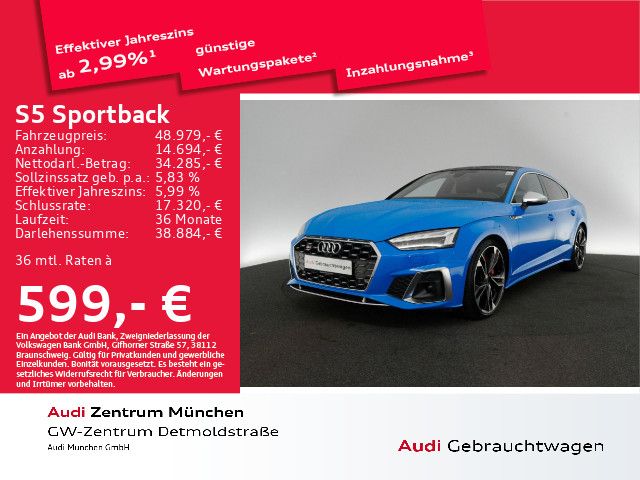 Audi S5 Sportback TDI tiptr. Pano/ACC/Virtual+/Navi+