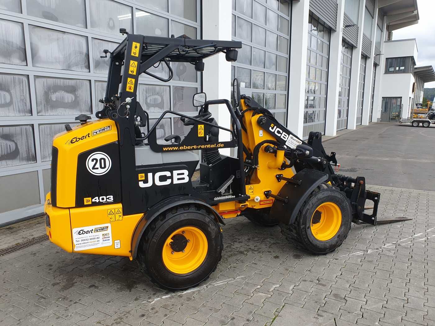 Fahrzeugabbildung JCB 403 / Schaufel + Gabel / nur 248h!