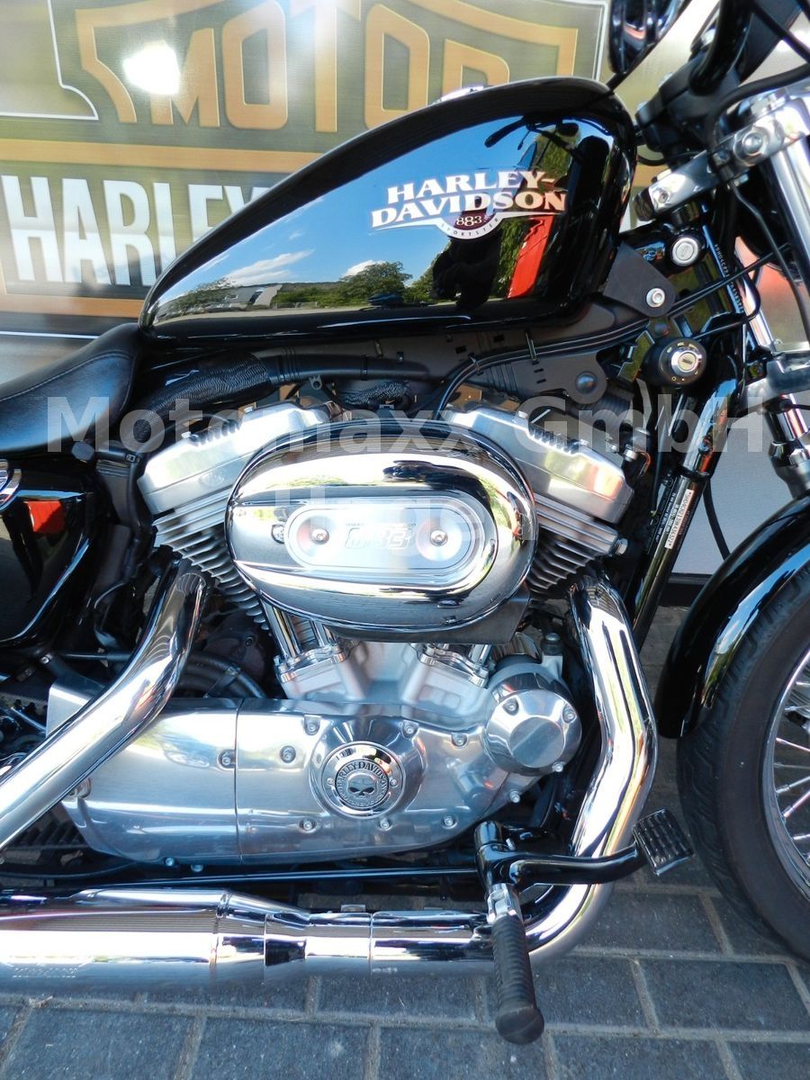 Fahrzeugabbildung Harley-Davidson Sportster 883 Low mit Kess-Tech etc.