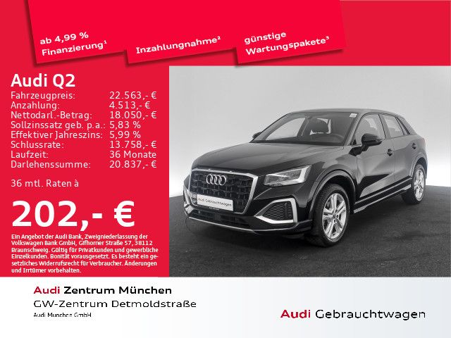 Audi Q2 30 TFSI advanced Navi+/PDC/LED