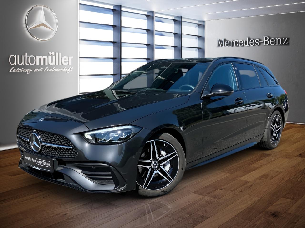 Mercedes-Benz C 180 T AMG+NIGHT+AMBIENTE+LENKRADHEIZ+360°+