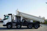 Volvo FMX 460 / 8x4 / WYWROTKA 2 STRONNA / HYDROBURTA - Volvo 6x6