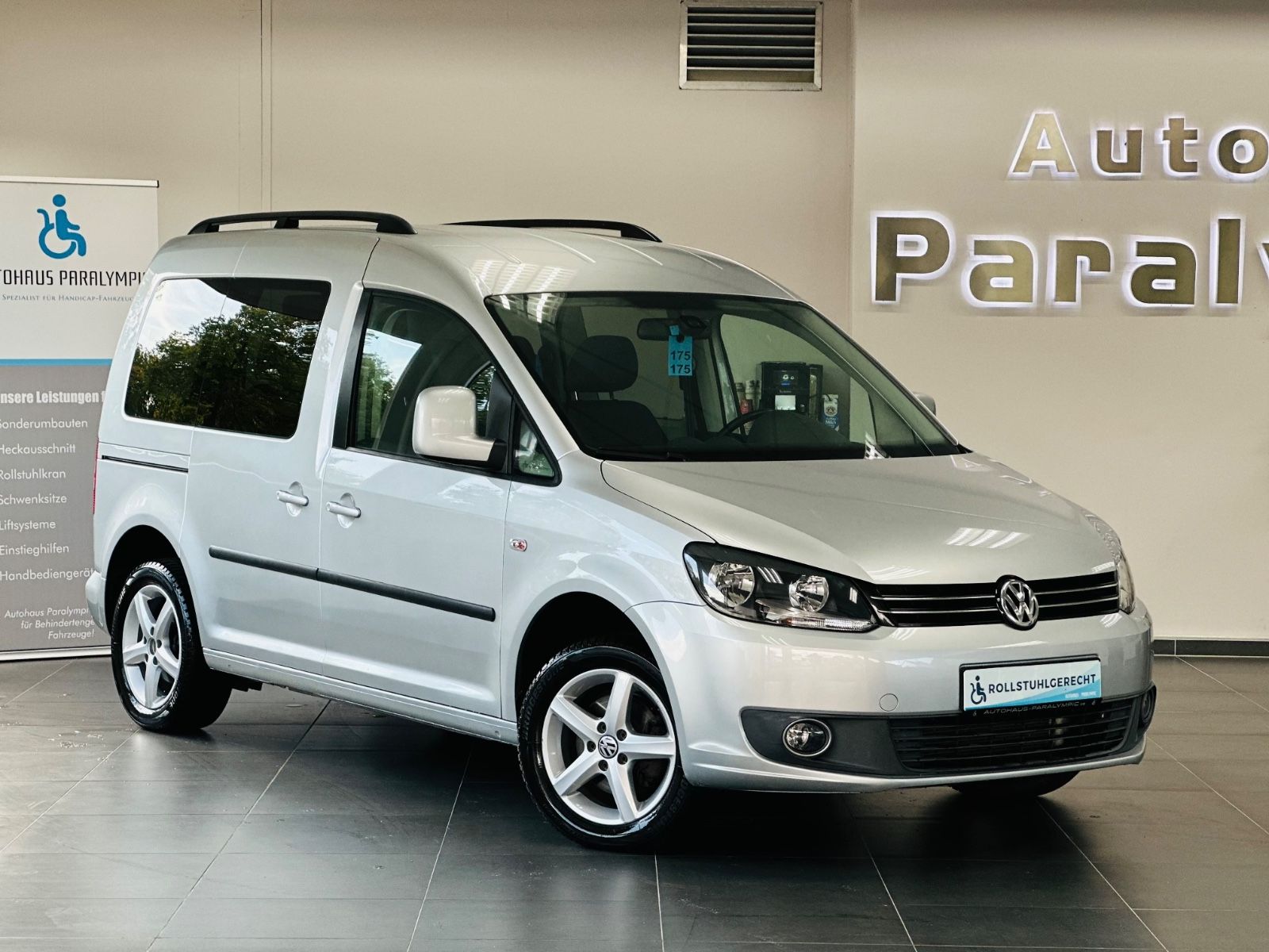 Caddy Comfortline TDI Behindertengerecht-Rampe