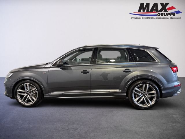 Q7 50 TDI QUATT S LINE 7-SITZE+AHK+NACHT+TV+HUD+
