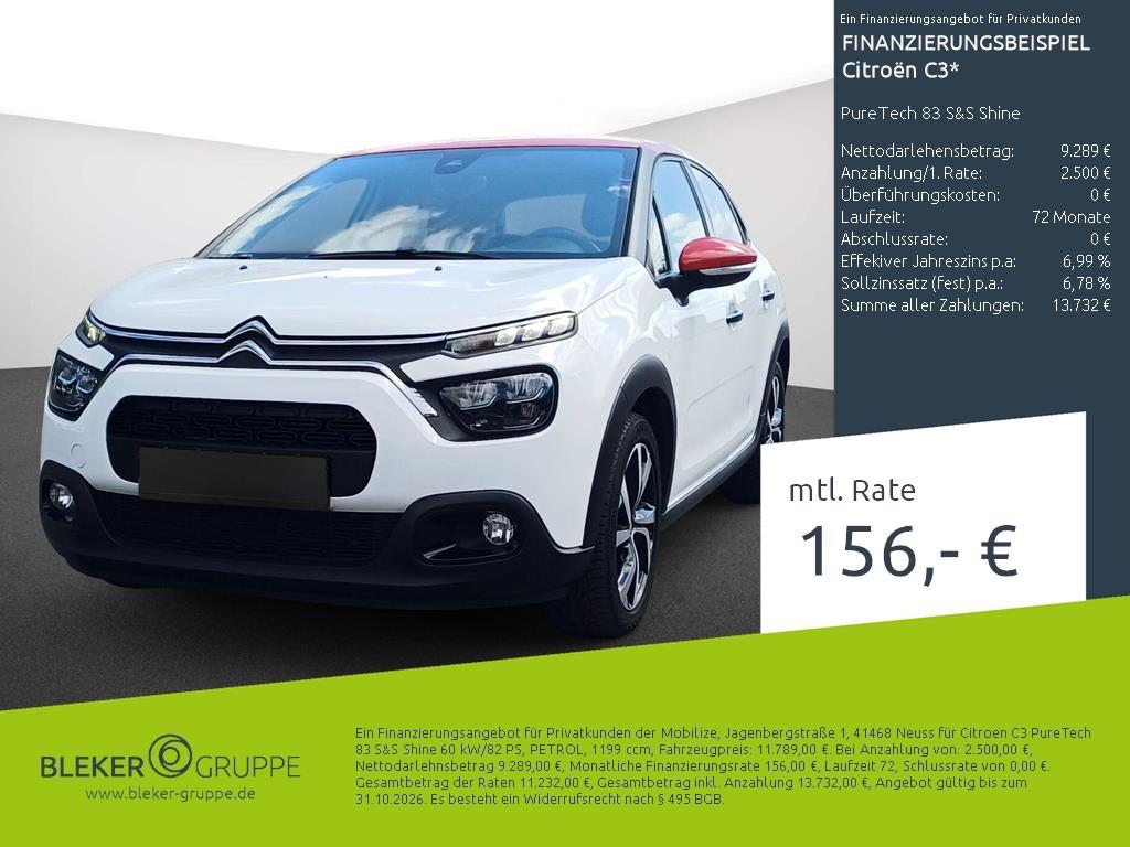 Citroën C3 PureTech 83 S&S Shine