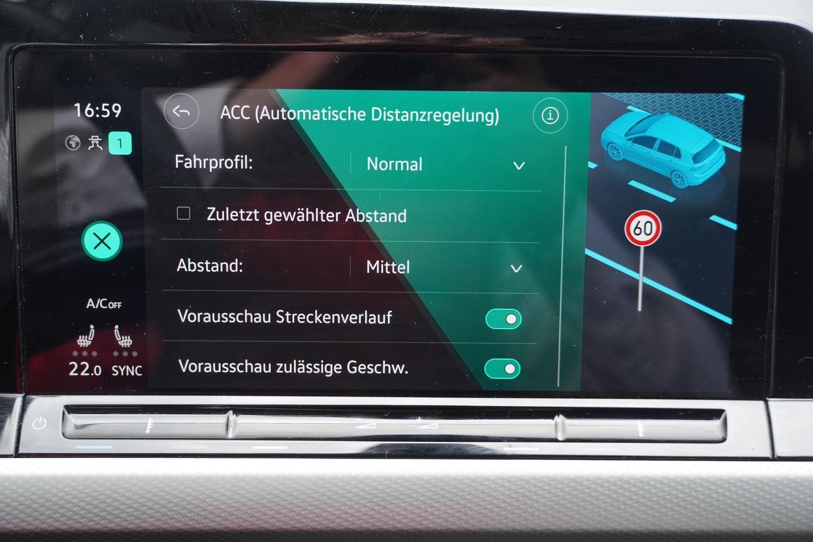 Volkswagen Golf VIII Variant 1.0 Move ACC Android Apple AHK, миниатюра 17