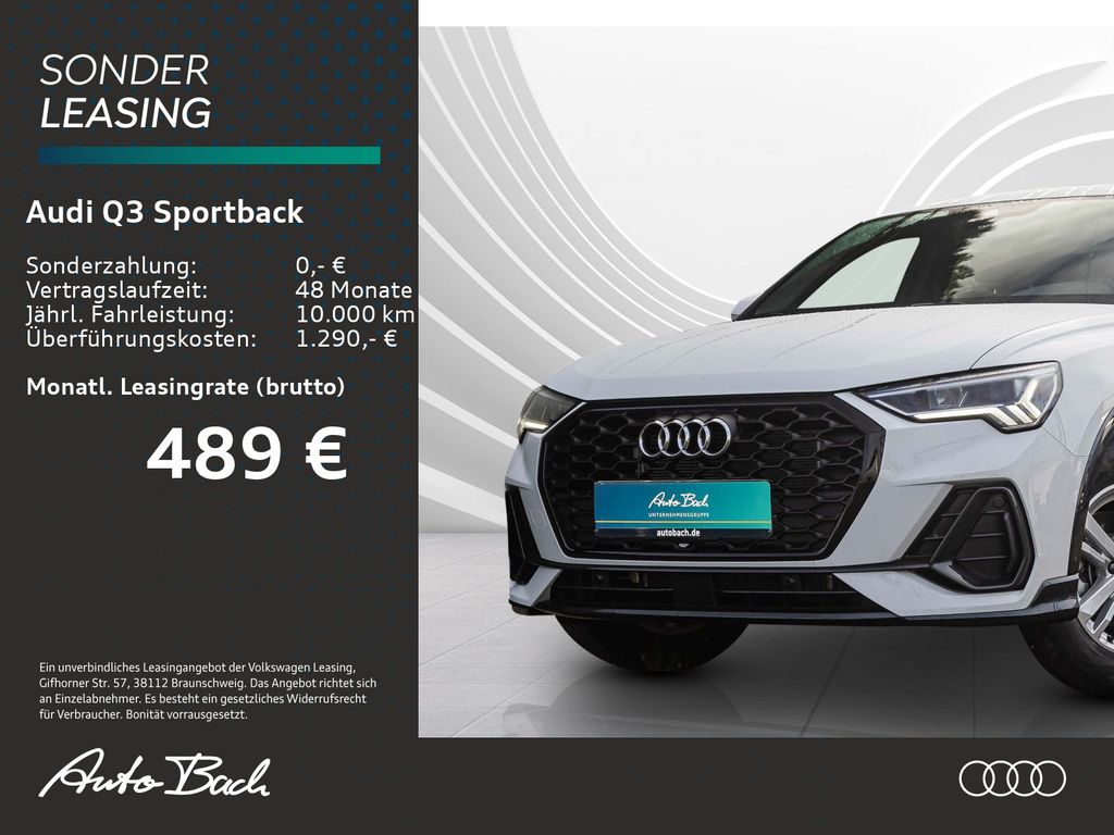 Audi Q3 Sportback 35 TFSI 110(150) kW(PS) S tronic