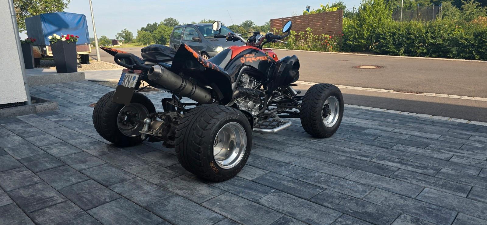 Yamaha Raptor 2007 — interior