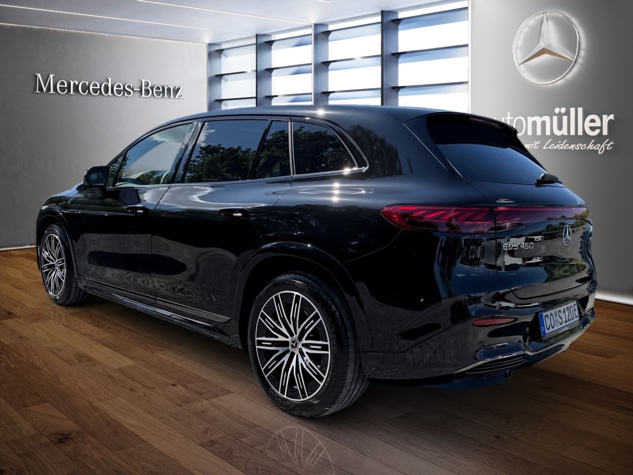 Fahrzeugabbildung Mercedes-Benz EQS 450 4M SUV AMG AHK Airmatic Pano 7-Sitzer