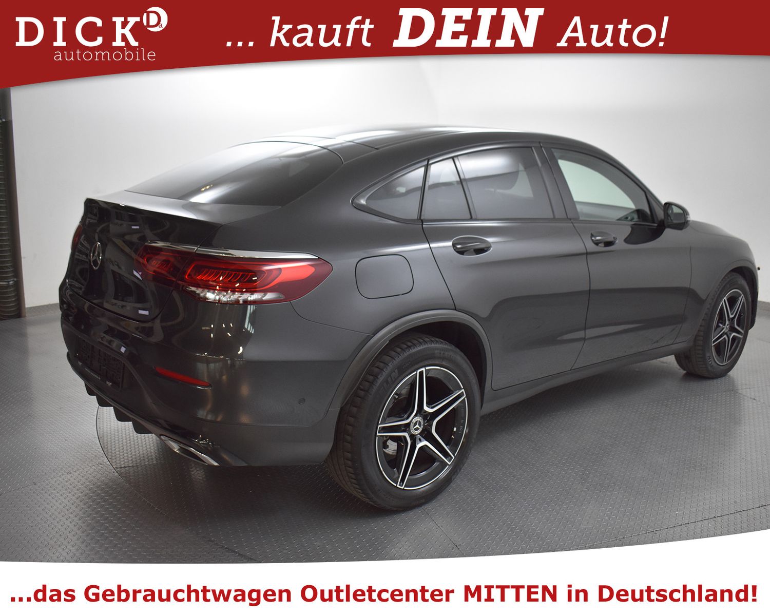 MERCEDES-BENZ GLC 220d Coupe 4M 2X AMG Line NIGHT+LED+KAM+19" - Image 7