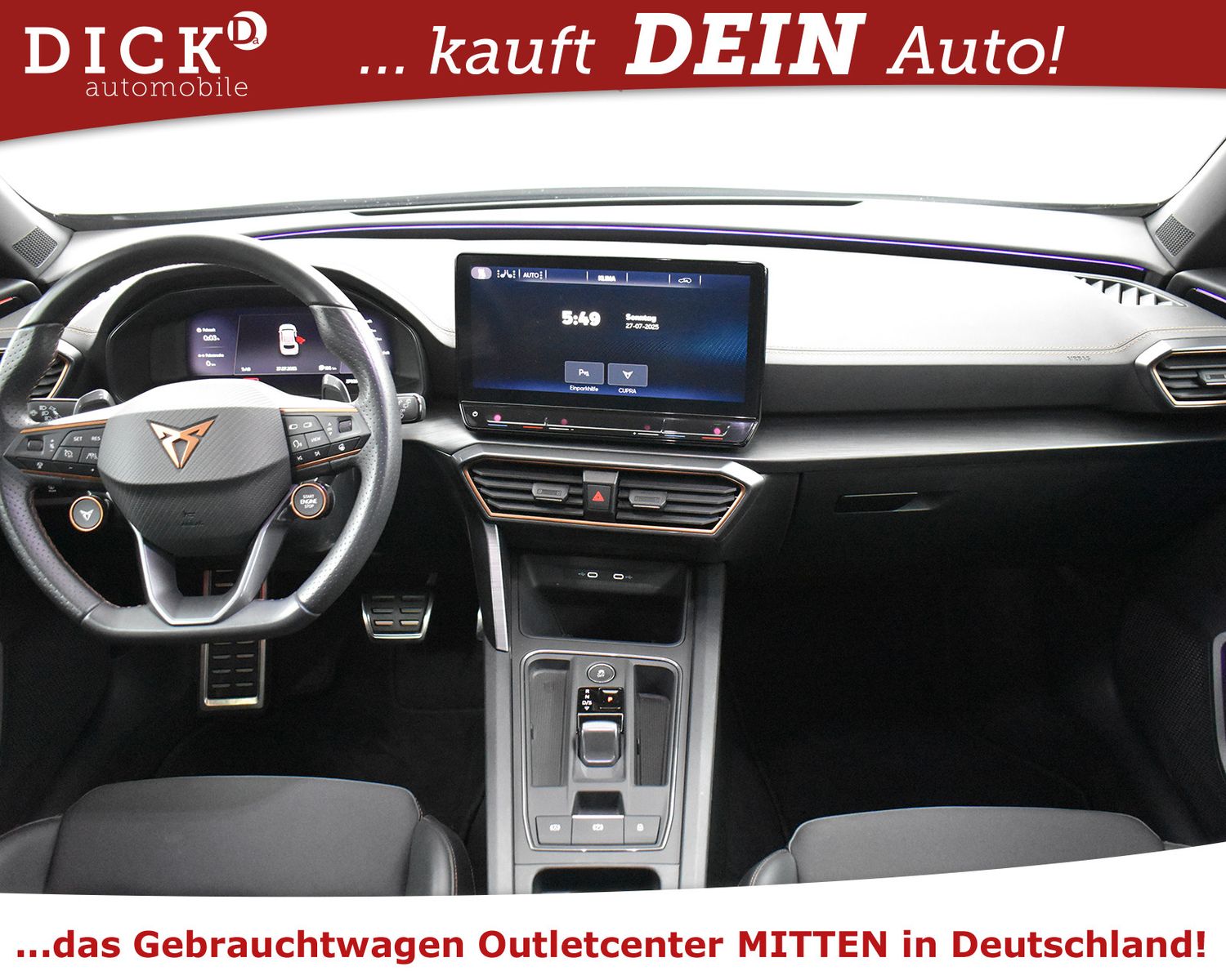 CUPRA Formentor 1.4 TSI VZ e MEMO+WIDES+KAM+AHK+LED+19 - Image 11