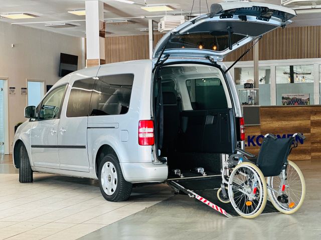 Volkswagen Caddy Maxi-DSG-Behindertengerecht-Rampe XXL 90cm