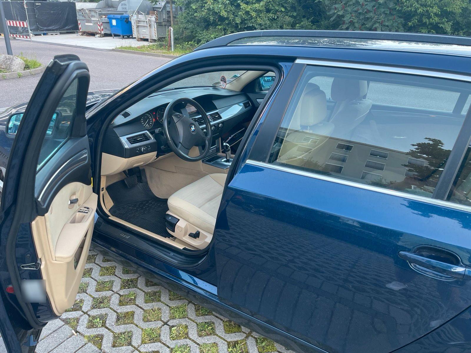 BMW 525 2008 — engine 197 HP (145kW)