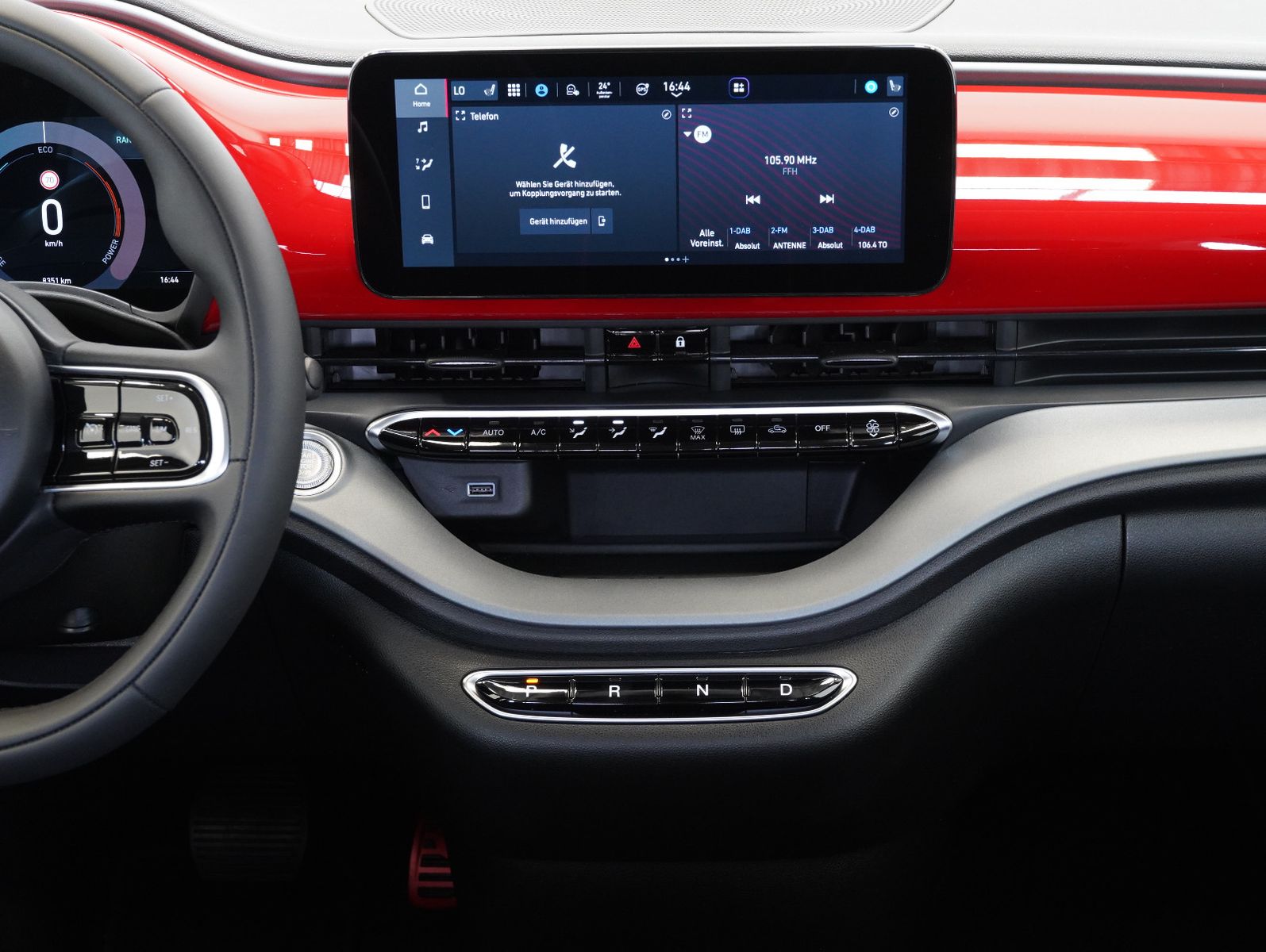 Fahrzeugabbildung Fiat 500e Red 70KW/23,8kWh/DC-LADEN/KAMERA