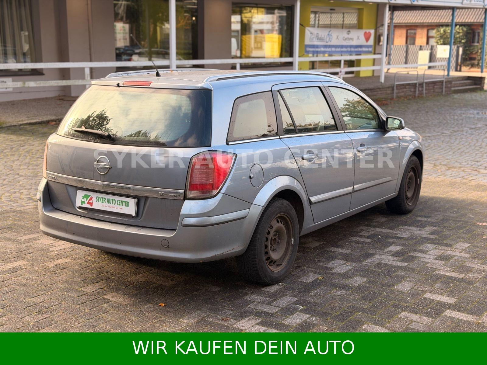 Opel Astra 2005 — engine 1.598 cm³, 105 HP (77kW)
