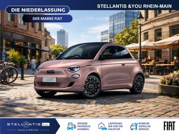 Fiat Leasingangebot: Fiat 500e Cabriolet La Prima Navi JBL ACC + TOP PLUS 