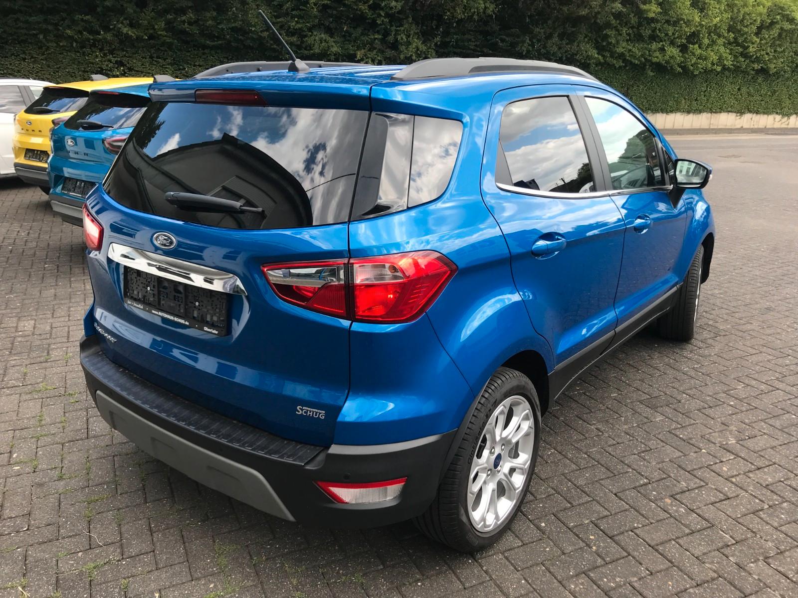 Ford EcoSport Titanium, *AHK *WinPa *Teil-Leder