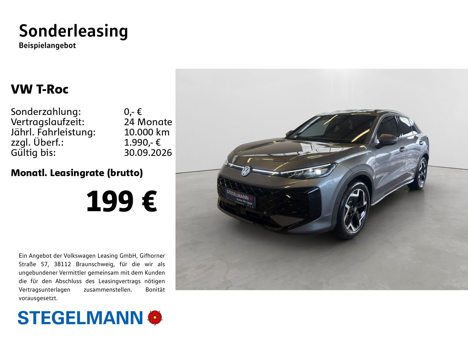 Volkswagen T-Roc 1.5 l eTSI OPF 7-Gang-DSG R-Line