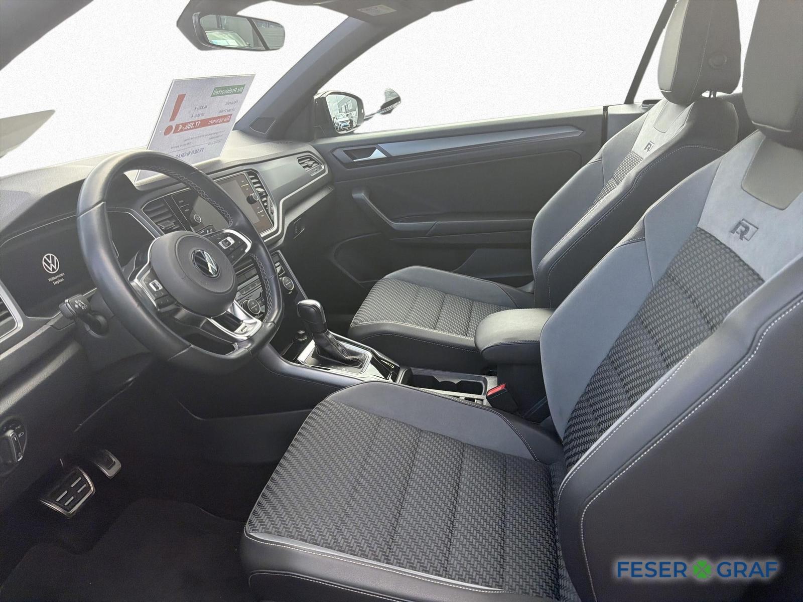 Volkswagen T-Roc Cabriolet R-Line 1.5 TSI DSG AHK LED KAMER, миниатюра 9