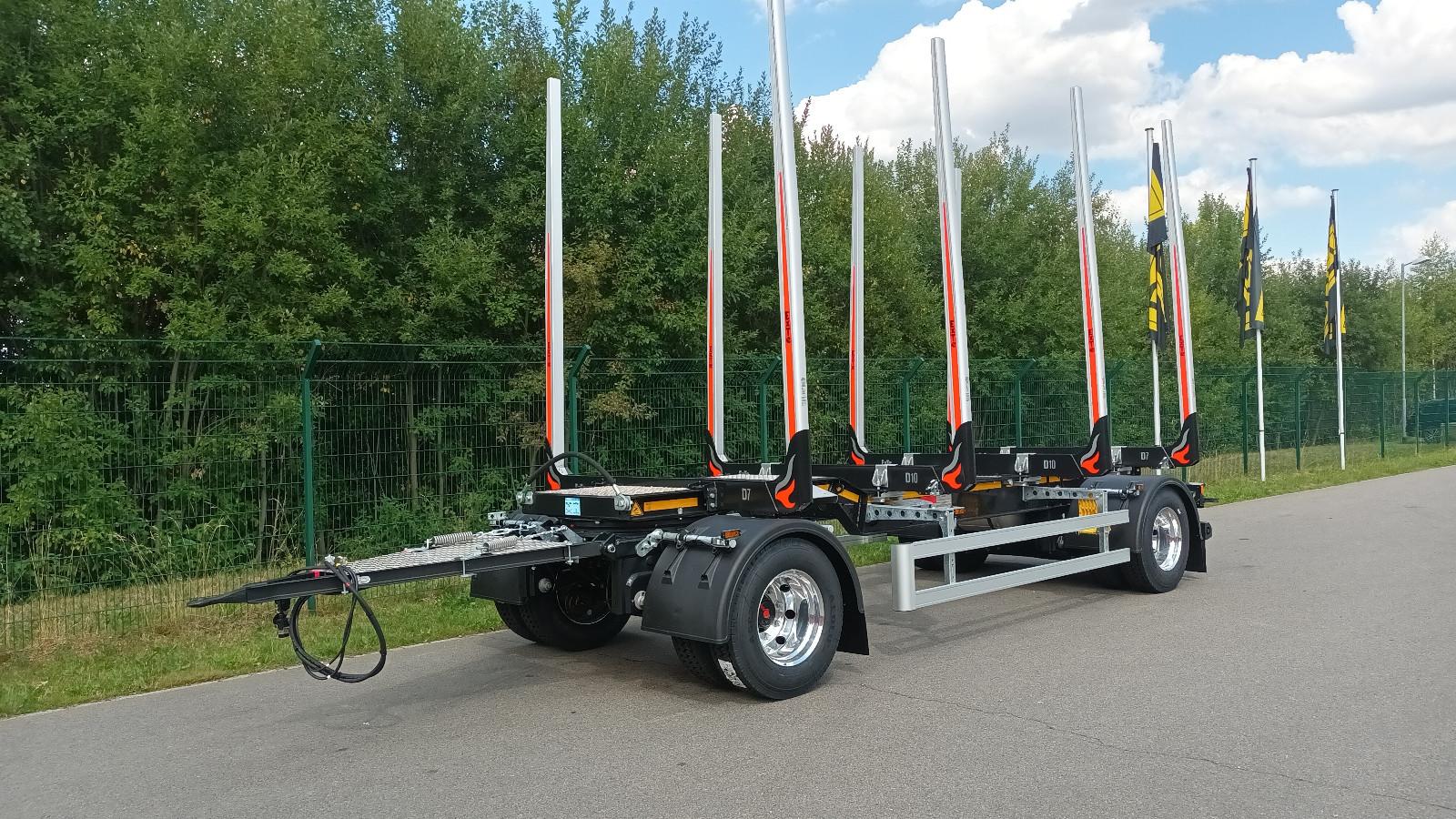 Doll rapid+ 2-Achs-Kurzholzanhänger A2K-LZ59-L ALPHA