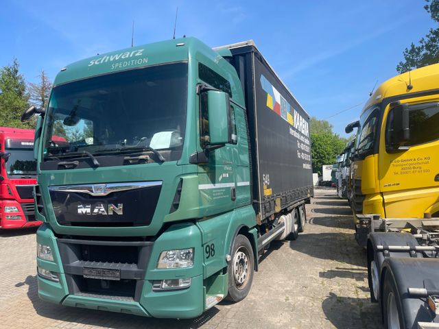 MAN TGX 26.440 LL XL  Jumbozug mit Anhänger Komplett