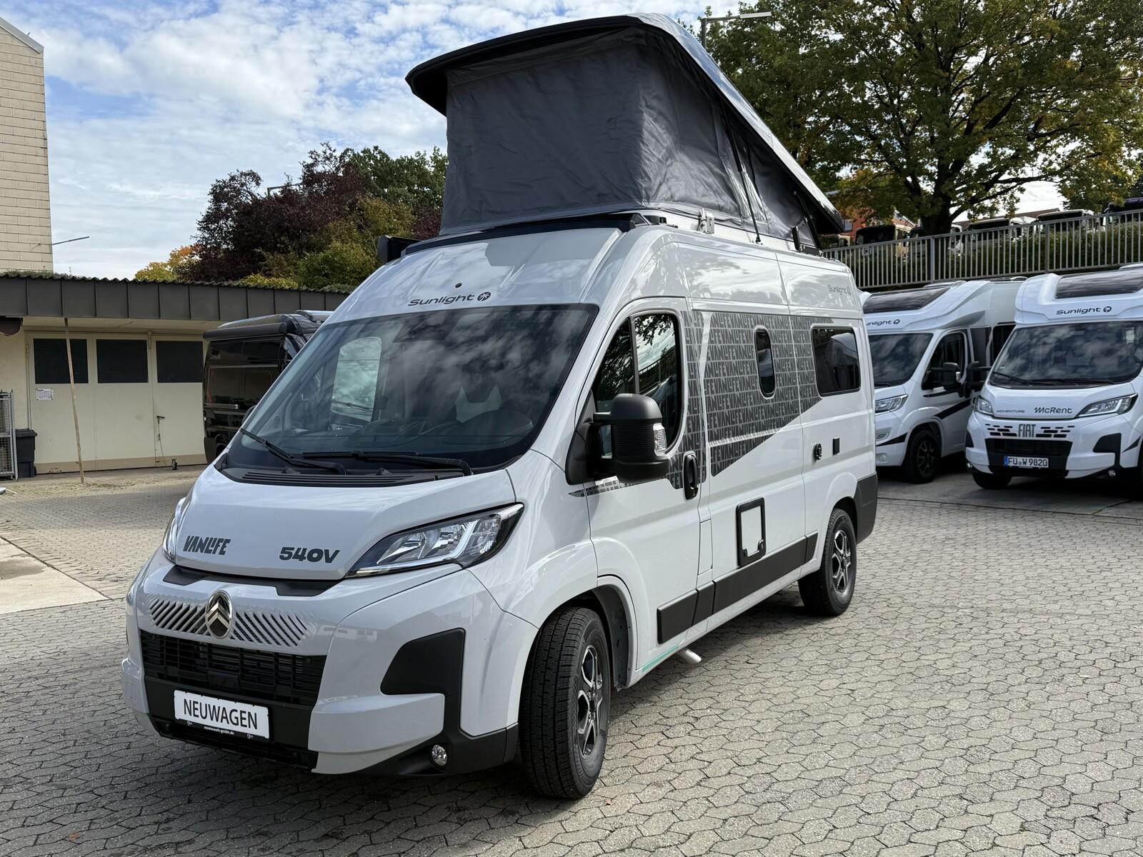Sunlight Vanlife 540 SafetyPaket,3.Bett,AWT isoliert uvm