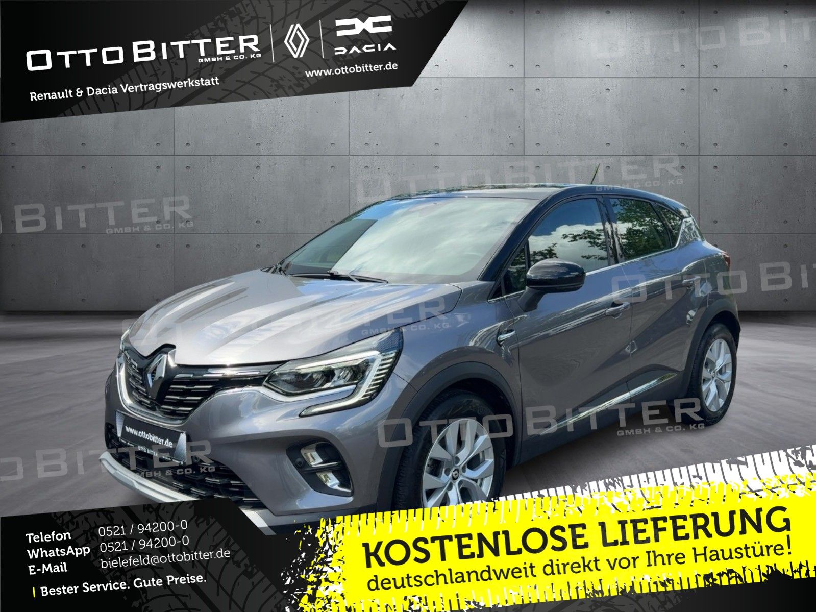 Renault Captur Intens TCe90 SITZH/PARKP/NAVI/KAMERA/ALU