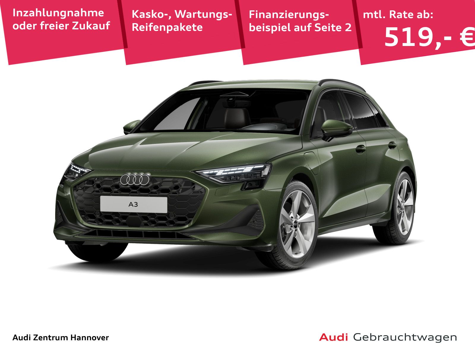 Audi A3 Sportback 1.5 TFSI e AHK RFK Soundsystem LED