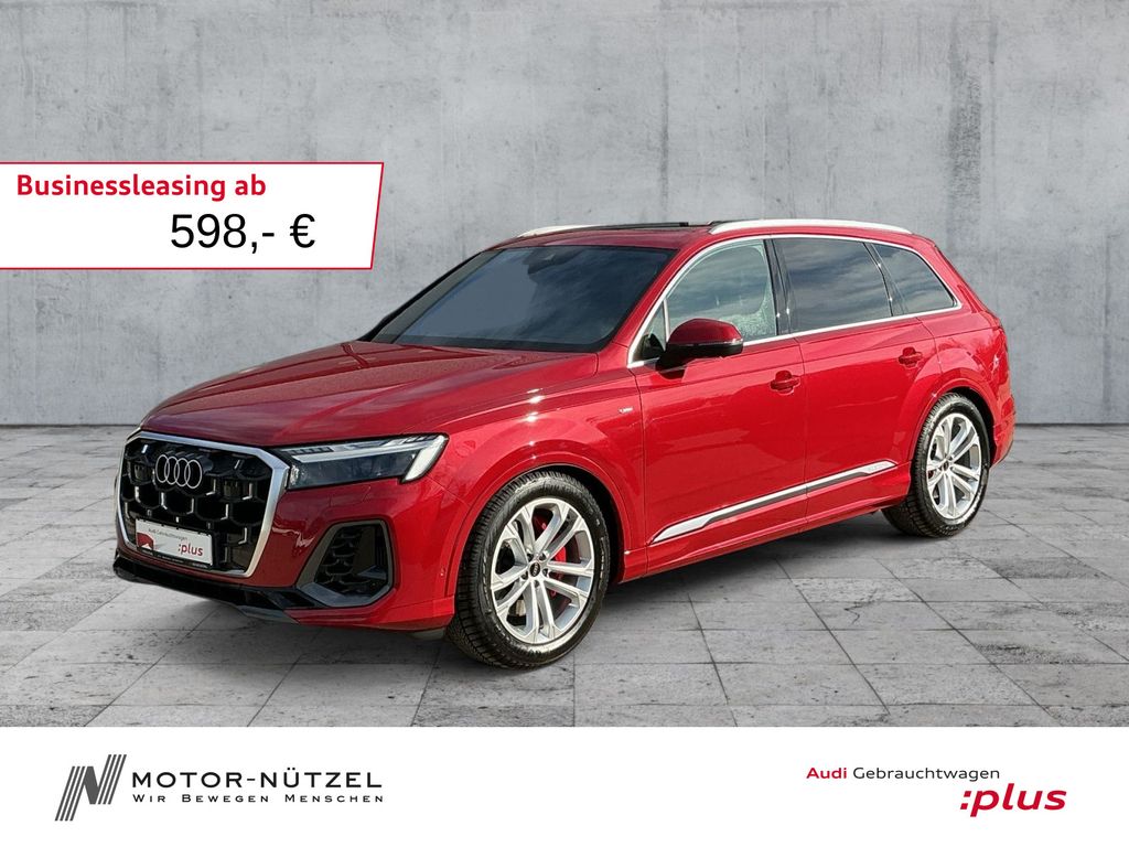 Audi Q7 55 TFSI QU S-LINE MATRIX+HuD+B&O+AIR+AHK+PANO