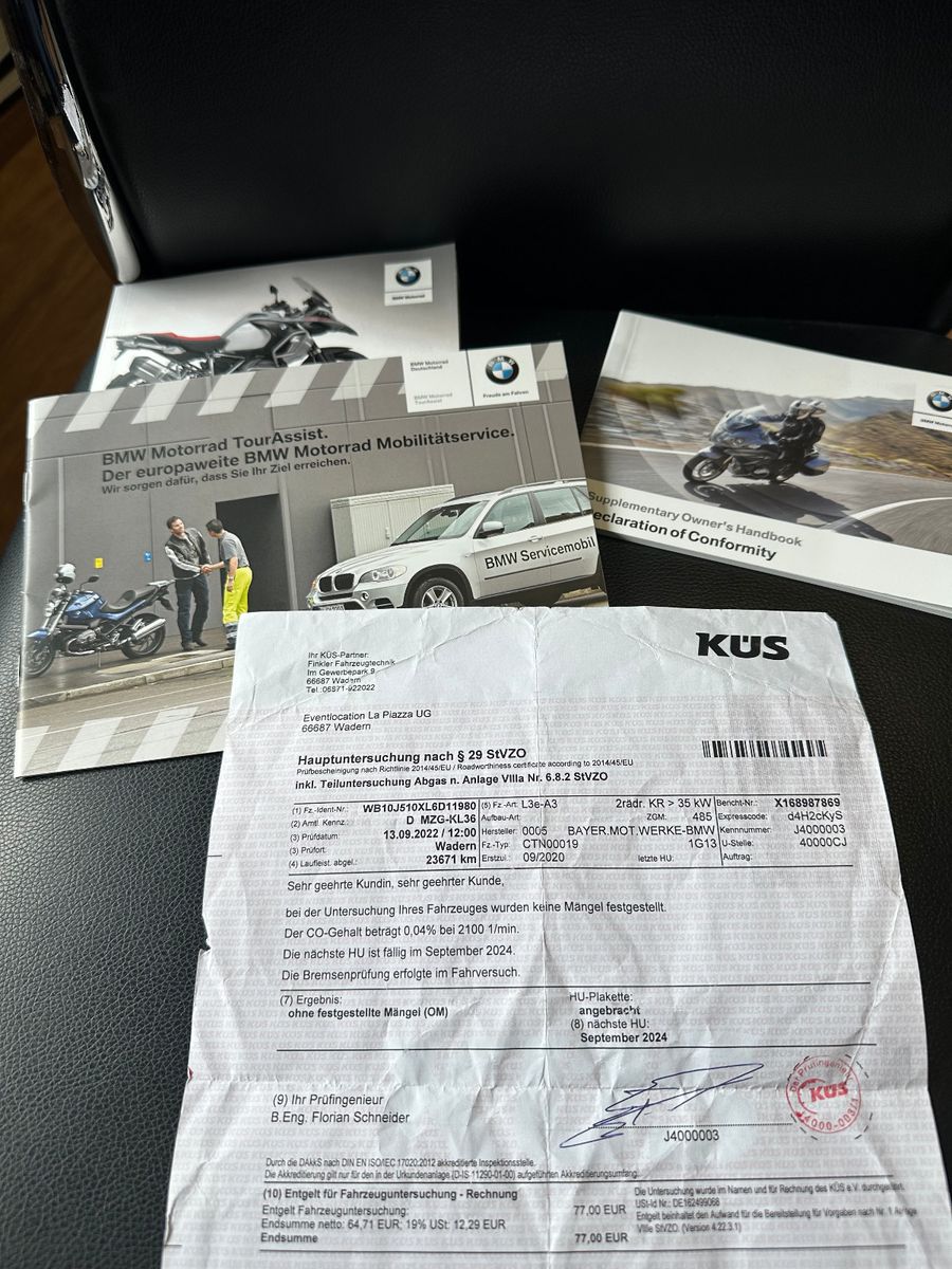 Fahrzeugabbildung BMW R1250 GS Adventure