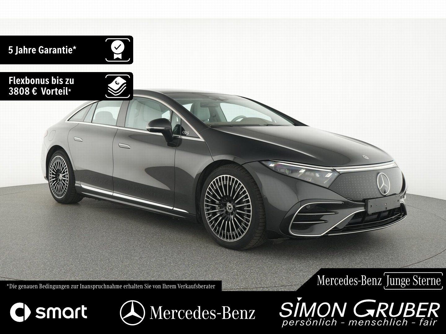 Fahrzeugabbildung Mercedes-Benz EQS 450+ AMG Pano Hyperscreen Burm Mod 25 118kw